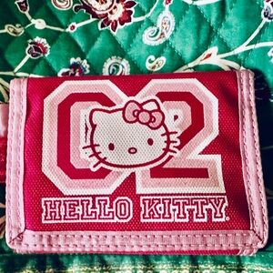 Vintage Hello Kitty tri-fold wallet